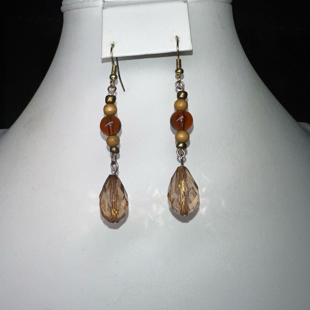 Boho Beaded Dangle Earrings